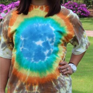 Rainbow Yellowstone Grand Prismatic Tie Dye